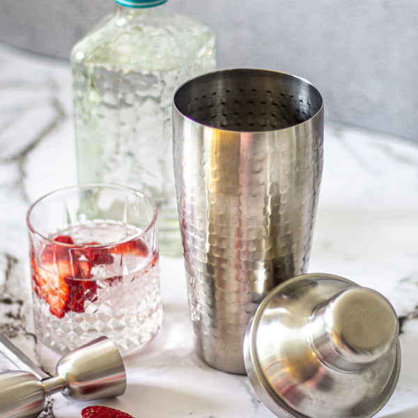 Celestial Hammered Cocktail Shaker
