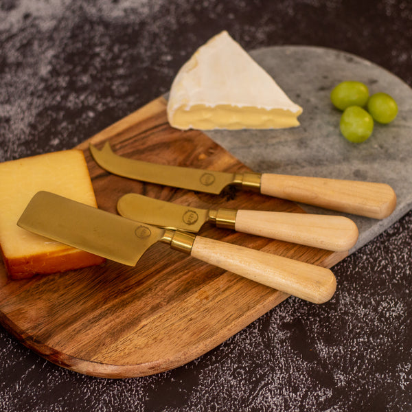 Aura Cheese Knives Set