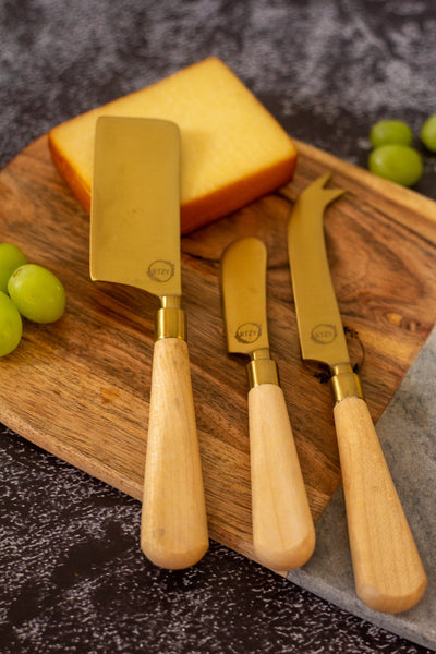 Aura Cheese Knives Set
