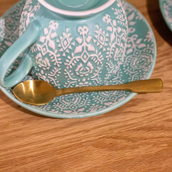 Explorer Coffee and Dessert Spoon Set
