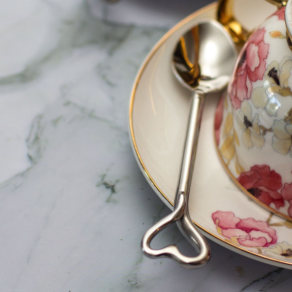 Amour Coffee and Dessert Spoons Set