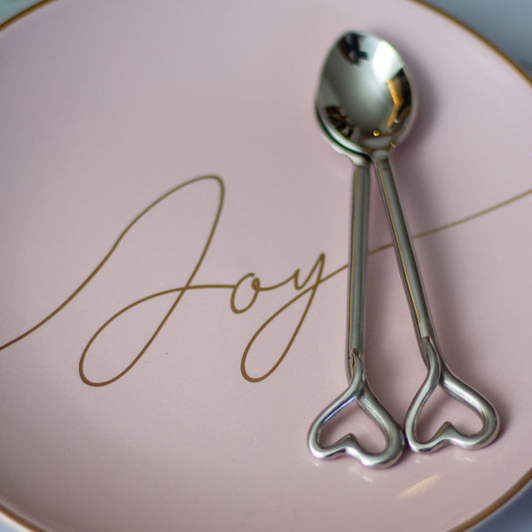 Amour Coffee and Dessert Spoons Set