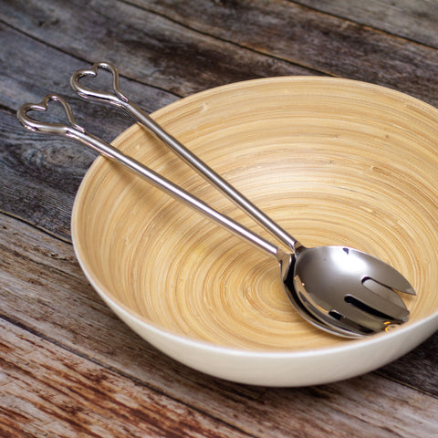 Amour Salad Server Set